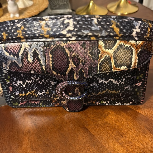 Authentic limited edition custom COACH, real python, new - Picture 9 of 14